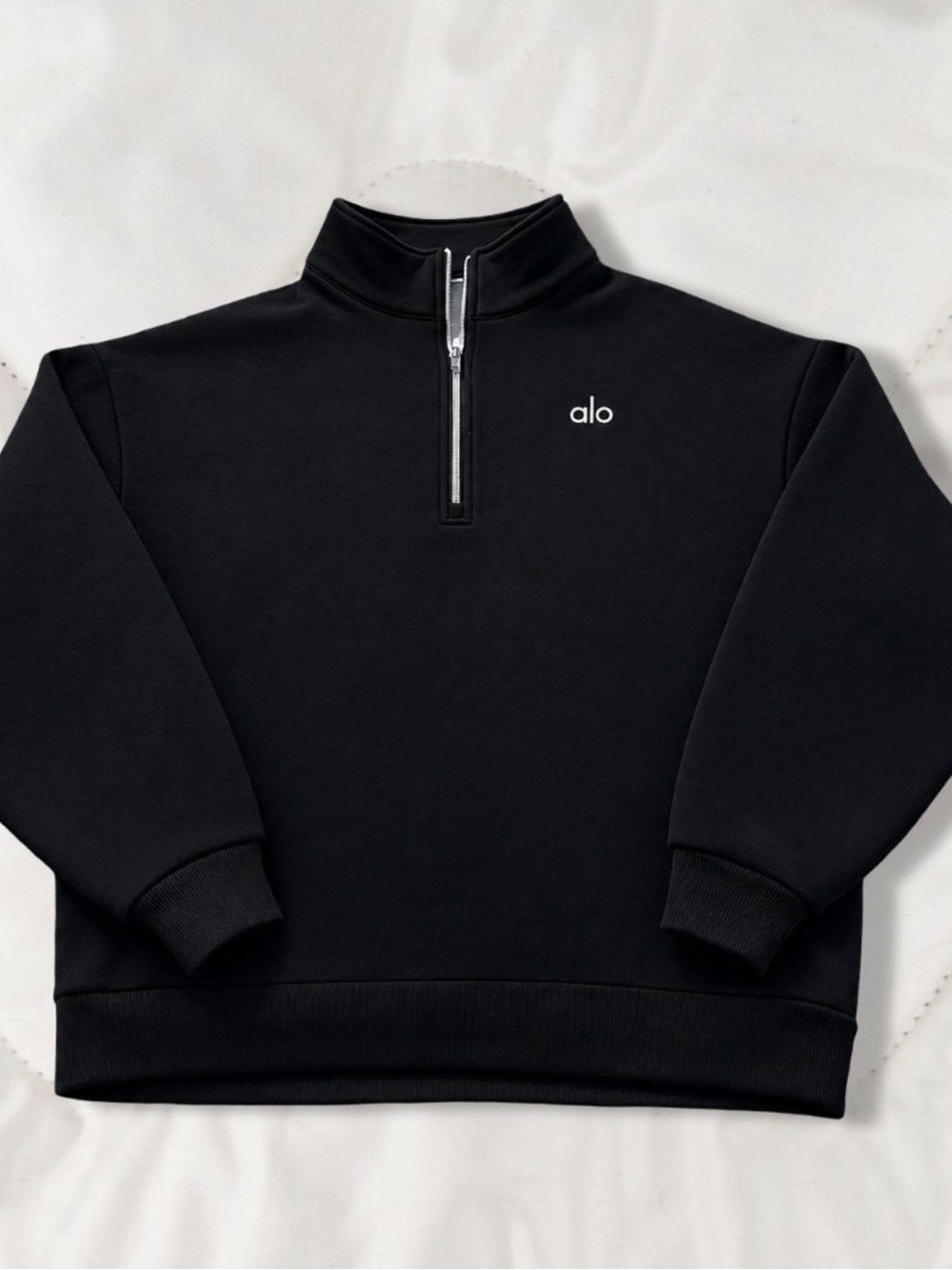 ALO YOGA ACCOLADE 1/4 ZIP PULLOVER